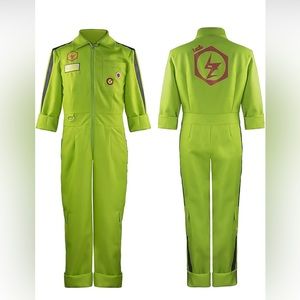 Cosplay: Kazuichi Souda Green one piece costume (Unisex)